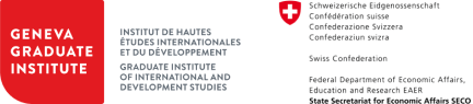 Swiss Confederation and Graduate Institute Geneva