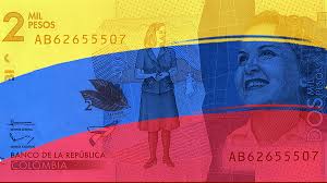 How do foreign and local investors in the forward market affect the exchange rate in Colombia?